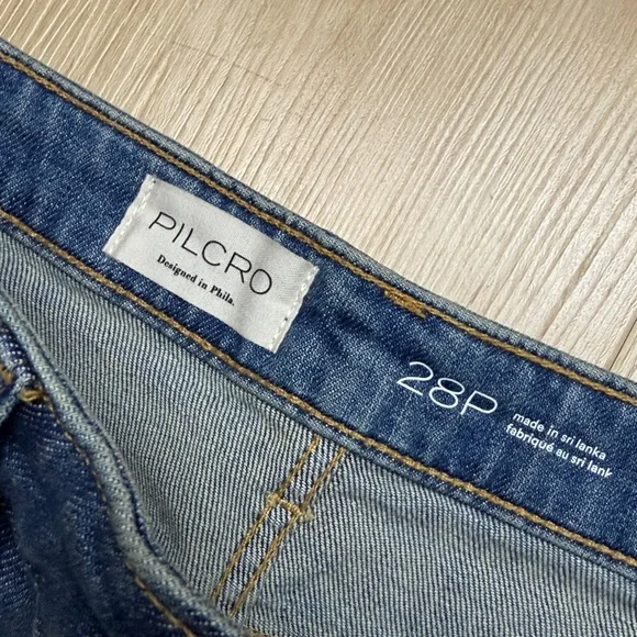 Anthropologie Pilcro Barell Wide Leg Stretch, SIZE 28 - Picture 4 of 9